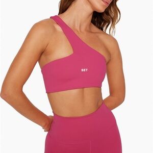 SET Active LUXFORM® CROSS STRAP BRA - RAZZLE